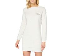 Superdry Donna Abito Girocollo a Felpa Established Oatmeal Marl 38