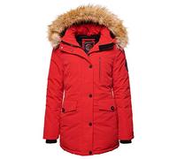 Superdry Donna Parka Everest High Risk Red 36