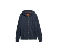 Superdry Essential Logo Washed Full Zip Sweatshirt L
