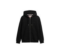 Felpa con cappuccio Superdry Essential Logo Full Zip nero intenso - M