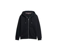 Superdry Essential Logo Zip Hoodie Maglia di Tuta, Eclisse Marina, M Uomo