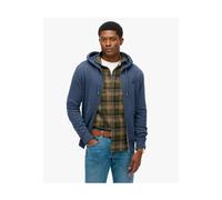 Superdry Essential Logo Full Zip Sweatshirt Blu S Uomo