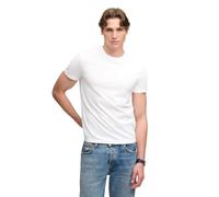 Superdry Essential Serif Logo Short Sleeve T-shirt Bianco S Uomo