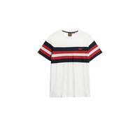 Superdry Essential Stripe Short Sleeve T-shirt Bianco S Uomo