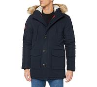 Superdry Everest Parka, Eclipse Navy, XS Uomo