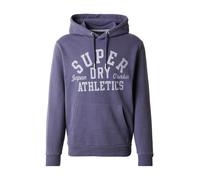 Superdry Felpa 'Athletic Essentials' grigio / mora Uomo Superdry XXL grigio / mora