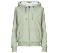 Superdry Felpa BORG LINED ZIPHOOD in Verde IT 42