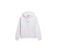 Superdry Felpa 'City' grigio / bianco Donna Superdry XL grigio / bianco