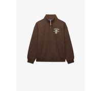 Superdry Felpa con mezza zip Superdry Country Club 34 Marrone