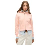 Superdry, felpa da donna con logo Essential e zip