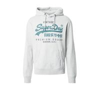 Superdry Felpa 'Duo Classic' grigio scuro / grigio sfumato / petrolio Uomo Superdry XXXL grigio scuro / grigio sfumato / petrolio