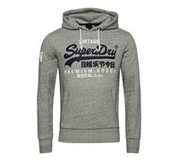 Superdry Felpa Grigio Uomo Adulto Sweatshirt con Cappuccio M