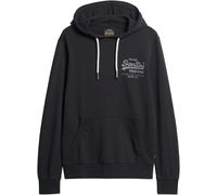 Superdry Felpa 'Heritage' grigio / nero Uomo Superdry XXL grigio / nero