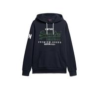 Superdry Felpa navy / verde scuro / bianco Uomo Superdry L navy / verde scuro / bianco