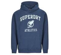 Superdry Felpa OVERSIZE VINTAGE ATHLETIC in Blu EU XL
