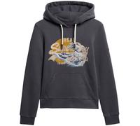 Superdry Felpa 'Tokyo' blu cobalto / acqua / miele / grigio scuro Donna Superdry S