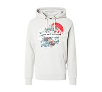 Superdry Felpa 'Tokyo' blu / grigio chiaro / arancione / bianco Uomo Superdry M blu / grigio chiaro / arancione / bianco