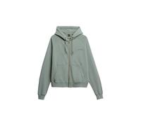 Superdry Felpa unisex Essential Logo Osz Raglan Zh, Giglio foglia verde, 44