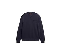 Superdry Felpa unisex Merchant Lw, Blu mezzanotte, XL