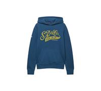 Superdry Felpa Uomo Cappuccio Blu Vintage Script