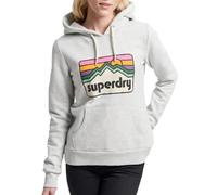 Superdry Felpa Vintage 90S Terreno, Ice Marl, XS