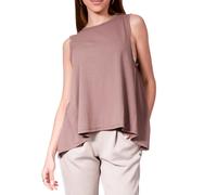Superdry Flex Top Con Bretelle Aperto Sul Retro Donna Blu XS