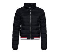 Superdry Fuji Bomber Giacca Donna, Nero (Black), X-Large