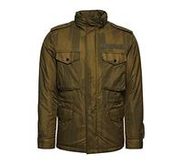 Superdry Giacca da uomo New Military M-65 Cachi Reverse Camo L