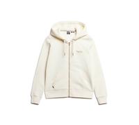 Superdry Giacca di felpa 'Essential' oro / bianco lana Donna Superdry XL oro / bianco lana
