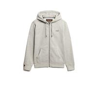 Superdry Giacca di felpa 'Essential' grigio chiaro, Taglia L
