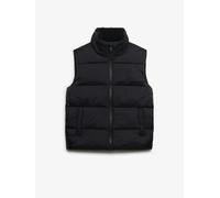 Superdry Gilet foderato in tessuto Borg Superdry 44 Nero