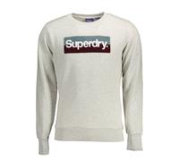 Superdry Grigio Cotton Men Sweatshirt - XXL