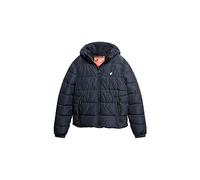 Superdry Hooded Sports Puffr Jacket Giacca, Eclisse Marina, XXXL Uomo