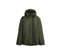 Superdry COAT HOODED YACHTER WINDBREAKER JKT Dark Moss Green M Uomo, Verde (Dark Moss-Green), M