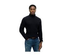 Superdry, ,Knitwear ,Uomo ,Nero ,XL Jacob Turtleneck