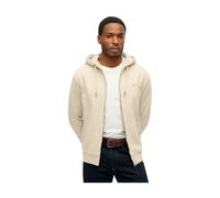 Superdry - Logo Essential Zip-through - - Sweatshirts & Hoodies - Uomo - Beige - S