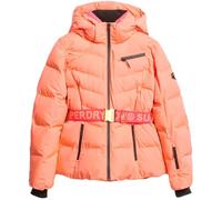SUPERDRY Luxe Puffer Jacket - Donna - Arancione - Taglia 46- modello 2025