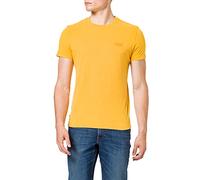 Superdry M1011245A T-Shirt Uomo, Giallo (Tumeric Marl), X-Large