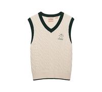 Superdry Maglia da donna Heritage, Osso desertico bianco lana, 44