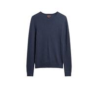 Superdry Maglia Girocollo T-Shirt, Bright Blue Marl, XL Uomo