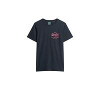 Superdry Maglietta blu notte / rosa Uomo Superdry L blu notte / rosa