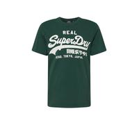 Superdry Maglietta 'Classic' abete / bianco Uomo Superdry M