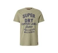 Superdry Maglietta 'COPPER' marino / cachi Uomo Superdry M marino / cachi
