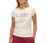 Superdry Maglietta da donna Athletic beige, beige, L