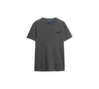 Superdry Maglietta da Uomo Vintage con Logo EMB Tee, Carbone, S