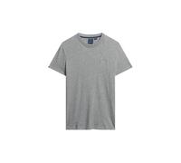 Superdry T-Shirt con Logo Vintage, Noos Grey Marl, XL Uomo
