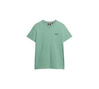 Superdry Maglietta da Uomo Vintage con Logo EMB Tee, Verde Chiaro, M