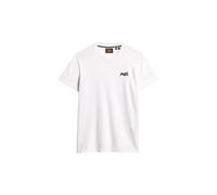 Superdry Essential Contrast Embroidered Short Sleeve T-shirt Bianco L Uomo