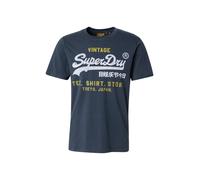 Superdry Maglietta 'Heritage' marino / grigio / oliva Uomo Superdry XXXL marino / grigio / oliva