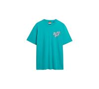 Superdry Maglietta intima da uomo Vl Embroidered Relaxed Tee, Erba blu, XL